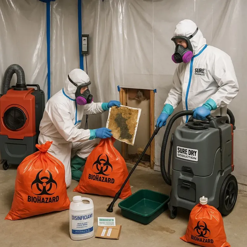 Contaminated Water Handling Protocols process in Fussels Corner, FL
