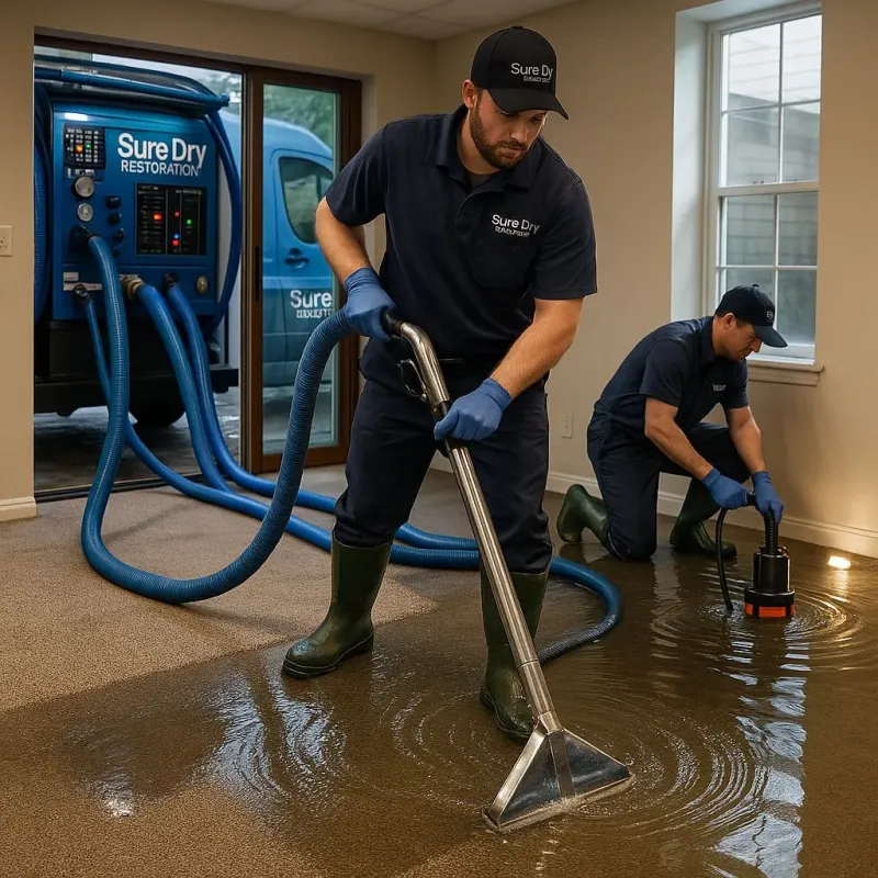 Water Extraction and Removal process in Fussels Corner, FL